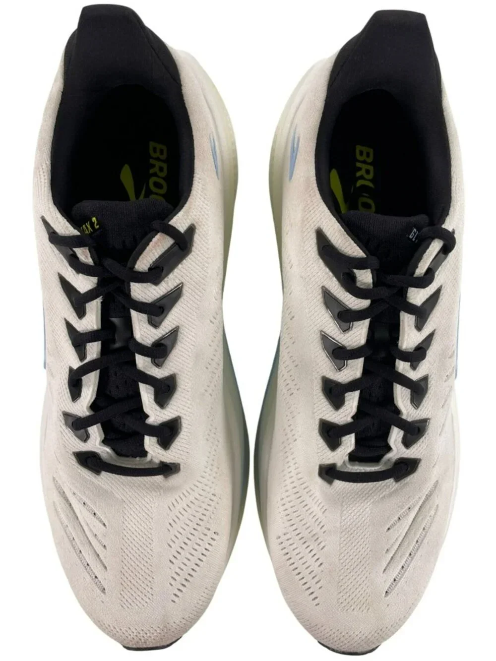 Brooks Glycerin Max 2 Shoes Bright White/Black/Nightlife Men's Sz 13 NEW DISPLAY